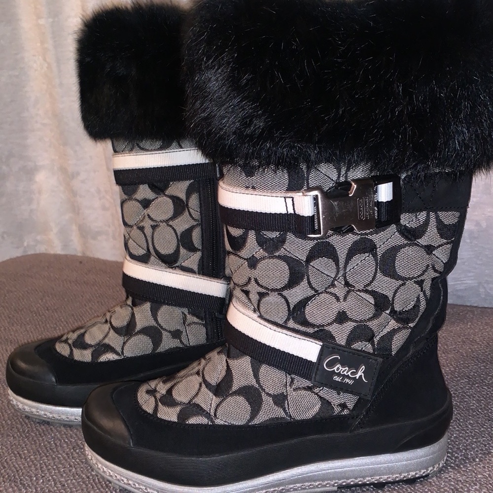 Woman’s Coach Snow Boots